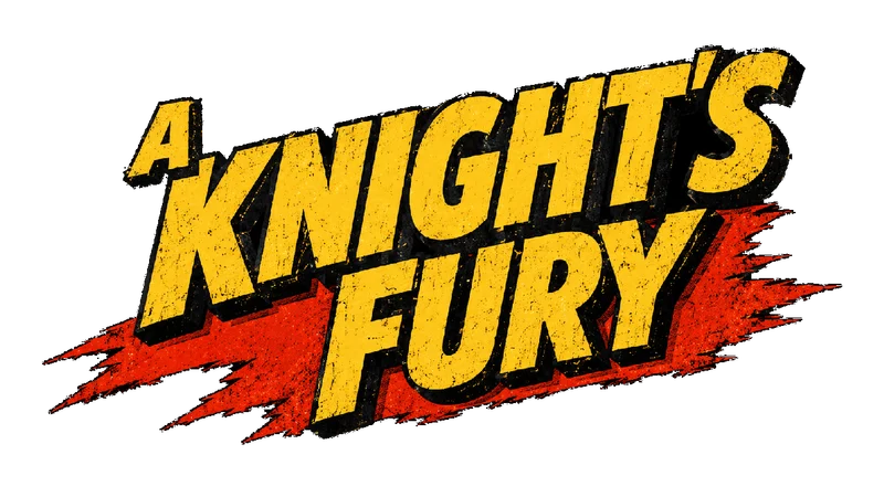 Transparent A Knight’s Fury logo; also the Steam library logo.