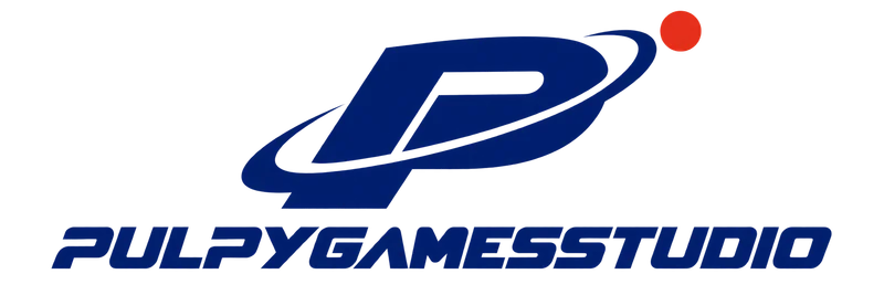 Original-colour transparent PulpyGamesStudio logo.