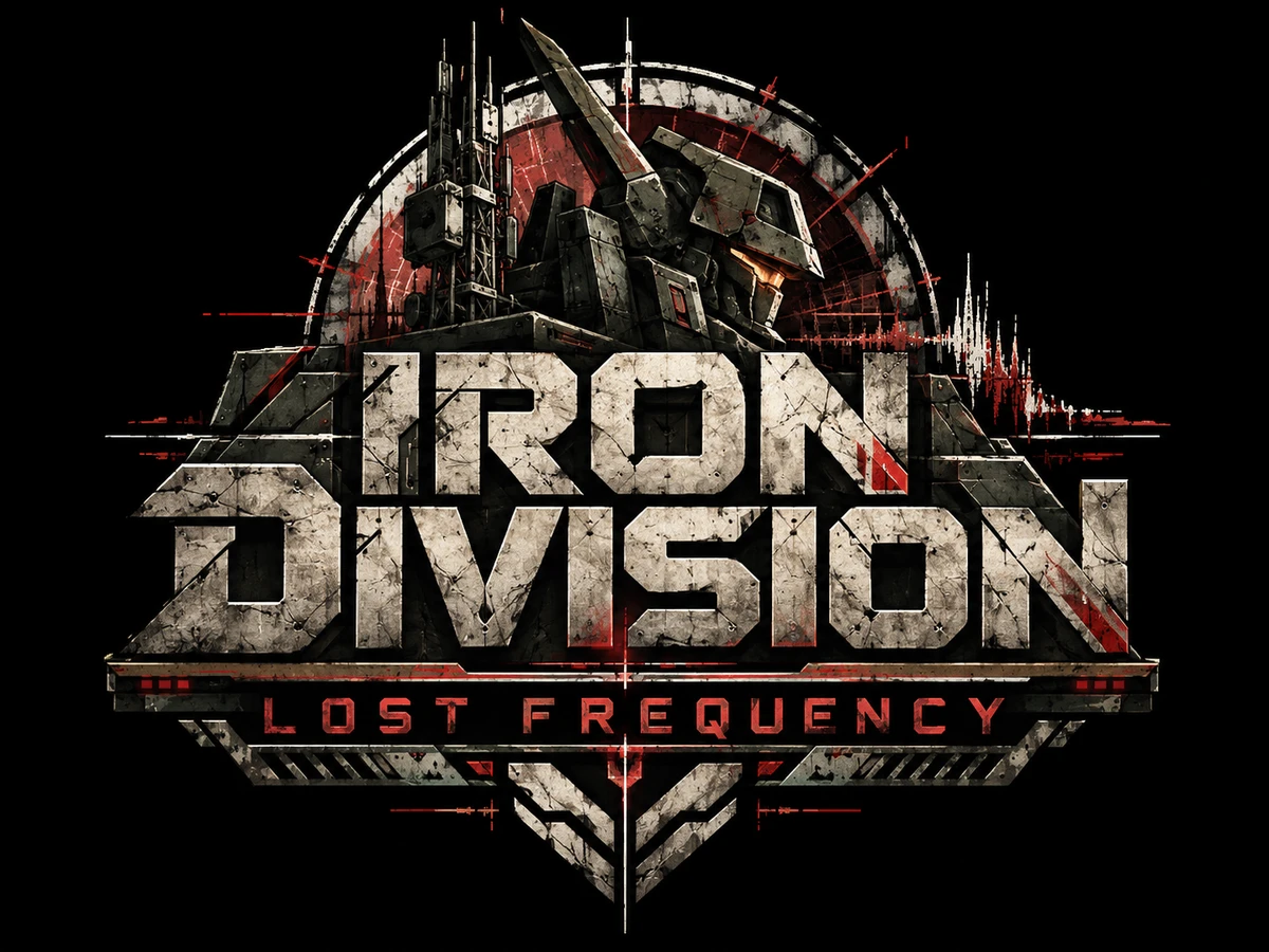 Iron Division Lost Frequency logo artwork